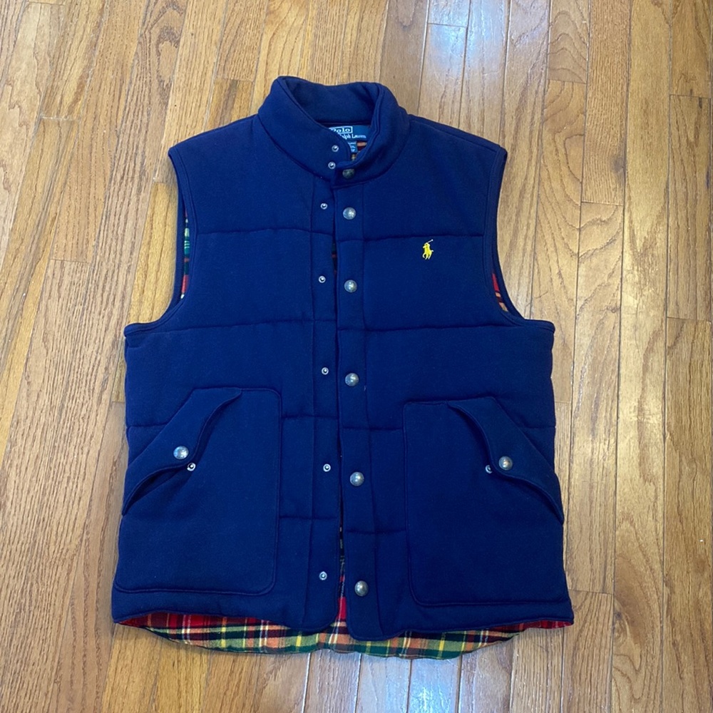 Medium Navy blue men’s Ralph Lauren vest